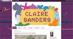 Desktop Screenshot of clairesanders.net